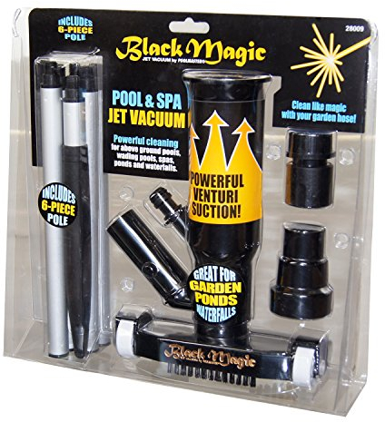 Poolmaster 28009 Black Magic Jet Vacuum With Sectional Pole