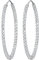 Elli PREMIUM Ohrringe Damen Creolen Basic mit Kristallen in 925 Sterling Silber