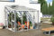 Vitavia Anlehngewächshaus Helena aus Alu/Glas weiß Helena 7000