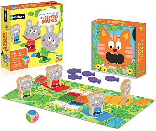 NATHAN - Mon Premier Jeu les Petites Souris - Jeu de Societe