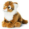WWF 15700 - Plüschtier Tigerbaby, lebensecht gestaltetes Kuscheltier, ca. 19 cm groß, wunderbar weich und kuschelig, Handwäsche möglich
