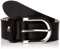 Tommy Hilfiger Damen Gürtel New Danny Belt Ledergürtel, Schwarz (Masters Black), 80 cm