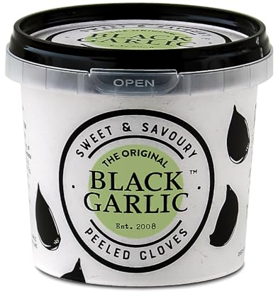The Original Black Garlic Peeled Cloves 150g - Gourmet, Aged to Perfection, Ready-to-Eat, 100% Natural & Vegan (1)
