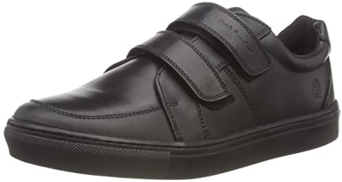 Hush Puppies Male Santos Junior School Shoe, Black, 2