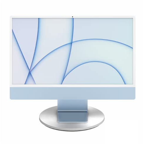 JUST Mobile AluDisc Aluminum Pedestal for iMac and Apple Display