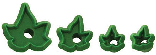 PME 103FF033 JEM Small Ivy Cutters Set of 4, White, 6 x 2 x 20 cm