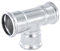 Numepress T-Stück aus Edelstahl - Pressfitting mit M-Kontur - 28 mm