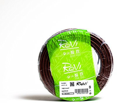 Cable FLEXIBLE H07V-K 1 x 2,5 mm² 100 m (Marron)