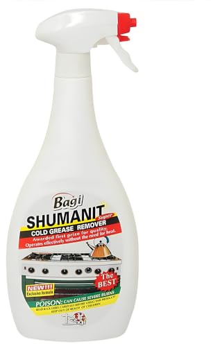 BAGI SHUMANIT Cold Grease Remover 26.4 Fl Oz 3-Pack (Kosher for Passover)