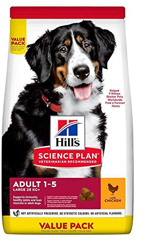 Hill' S Wissenschaft Plan Canine Erwachsene Gesundheit & Form Lebensmittel für Hund Große Race Huhn 18 kg