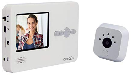 Mirilla digital con pantalla LCD de 2,8 - Blanco