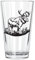 corkology Elch Pint-Glas, transparent