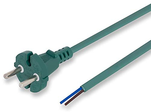 Hochwertiges Netzkabel/Ersatzkabel - Extra lang (7,4m) - Passend für Vorwerk Tiger 250 251 252 - Bestleistung beim Saugen - Premium Qualität