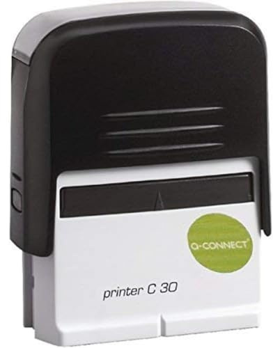 Q-Connect Voucher for Custom Self-Inking Stamp 35x12mm KF02110