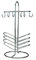APOLLO Chr Cup & Saucer Rack 6pce, Multi-Colour, 17x36x18.6