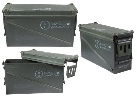 U.S. Army US Munitionskiste Oliv XL Long Transportkiste Munikiste Kiste