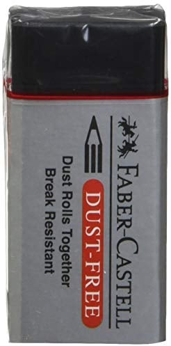 Faber-Castell Radiergummi, staubfrei (exzellentes sauberes Radieren)