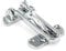 Chrome Plated - Front Door Security Chain Restrictor Heavy Duty Strong Home Safety