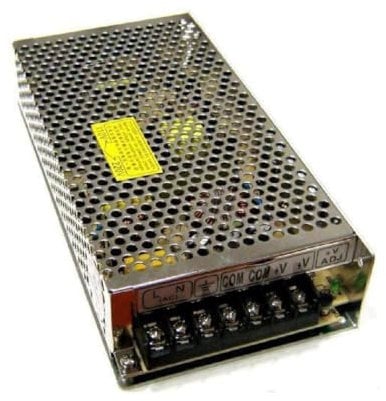 TrAdE Shop Traesio Alimentatore TRASFORMATORE con Trimmer 110-220 V 12V 10A 10 A