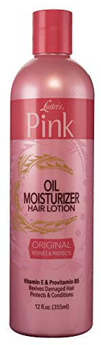 Luster's Pink Oil Moisturizer Hair Lotion, Original, 340 ml