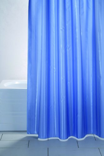 Duschvorhang Rigone blau, Größe Auswählen:180 x 200 cm