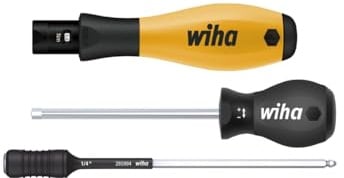Wiha einstellbarer Drehmoment-Schraubendreher TorqueVario®-S ESD 0,04-0,46 Nm, hörbares Klicksignal beim erreichen des Drehmoments (36851)