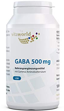 Vita World GABA 500mg 120 Vegi Kapseln Apotheken Herstellung Gamma-Aminobuttersäure