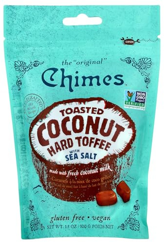 Chimes Toffee Hard Coconut Sea Salt, 3.5 oz