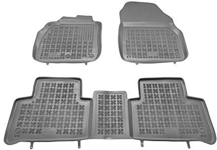 MDM Gummimatten für Renault Scenic III 04.2009>11.2016 Passform, Fussmatten mit hohem Rand 5 cm, cod. 3D 5656