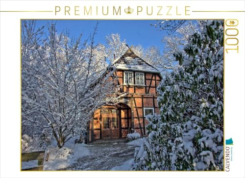 CALVENDO Puzzle Fachwerkhaus | 1000 Teile Lege-Größe 64 x 48 cm Foto-Puzzle für glückliche Stunden