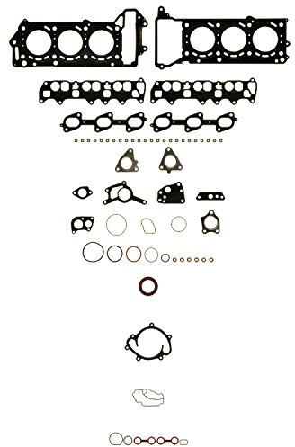 AJUSA 50281800 Dichtungsvollsatz Motor mit Zylinderkopfdichtung mit Ventilschaftabdichtung ohne Wellendichtring-Kurbelwelle