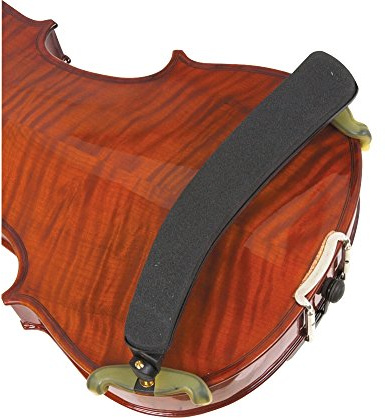 Kun ORIGINAL Violin Shoulder Rest 1/2-3/4 Size Black (1/2-3/4 Size Black)