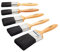 ProDec 5 piece Craftsman Trade Professional Mixed Bristle Paint Brush Set for Painting with Emulsion, Gloss, Satin Paints on Walls, Ceilings, Wood and Metal, Contains 2x 1.5, 2x 2, 1x 3 inch Brushes