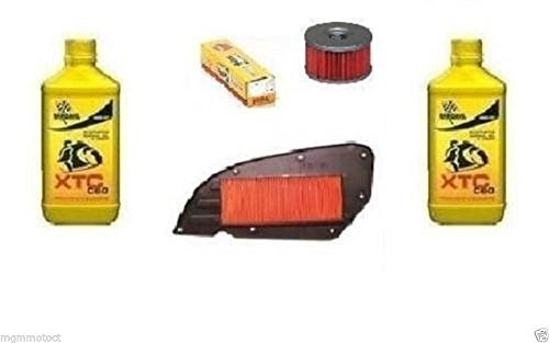 KIT TAGLIANDO KYMCO DOWNTOWN 300 2 LITRI OLIO FILTRO OLIO FILTRO ARIA CANDELA