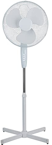 Standventilator COOL SERIE 40 cm Ventilator 3 Stufen Weiss