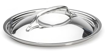 De Buyer - Edelstahl Deckel, Gussgriff - Durchmesser 18 cm - 3709.24N, Silber