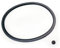 Presto 9903 Pressure Cooker Sealing Ring/Overpressure Plug, Rubber, Black