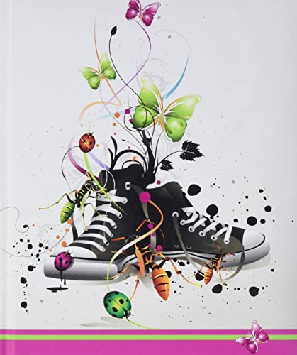Pagna Poesiealbum „Chucks“ (Notizbuch,128 blanko Seiten)