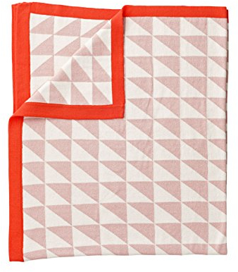 Bloomingville Babydecke, Off White/Nude/Marsala W80xL100 cm