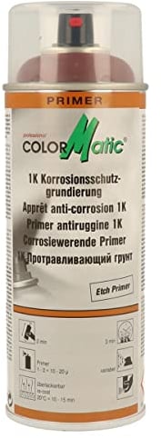ColorMatic 756818 1K Korrisionsschutzgrundierung rotbraun 400 ml, Rot-braun
