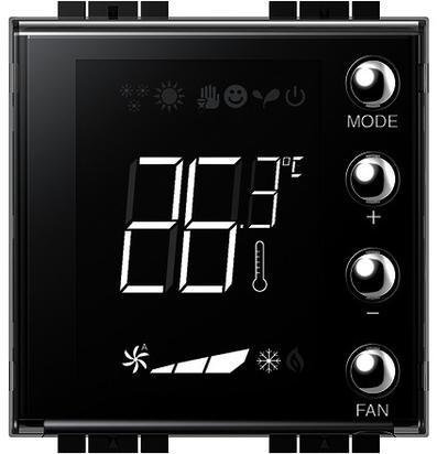 BTicino LN4691 MyHome_Up Thermostat avec Écran 1.6 Pouces Livinglight