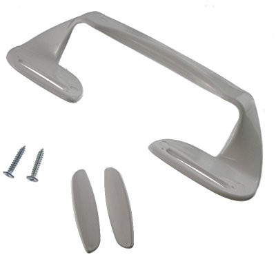 Ufixt Fits Samsung, Schreiber, Servis, Siemens, Smeg and Whirlpool Universal White Plastic Fridge Freezer Door Grab Handle