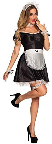 Boland - Costume French Maid Lulu | Costume femme de chambre 7 pièces pour Carnaval et cosplay
