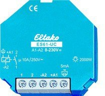 Eltako Stromstoßschalter ES61-UC 8-230VUC,1S,16A Stromstoßschalter 4010312107966