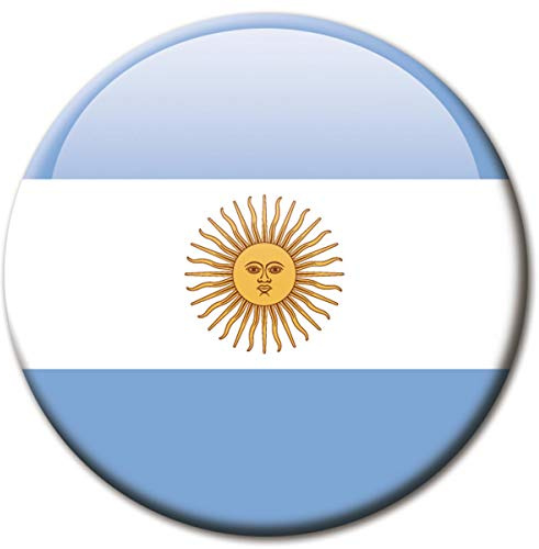 Kühlschrankmagnet Argentinien Flaggen Magnet Länder Reise Souvenir Flagge für Kühlschrank stark groß 50 mm