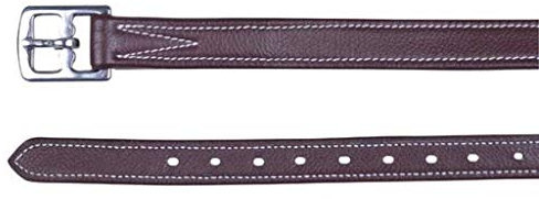 HKM SPORTS EQUIPMENT Steigbügelriemen -Flexi-, 2 Stück, braun, 105