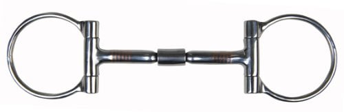 HKM Western D-Ring Snaffle-4352 D-Ring Snaffle Silber 125 mm