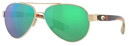 Costa Del Mar Polarized Sunglasses Womens-Loreto Aviator Sunglasses 580G 56