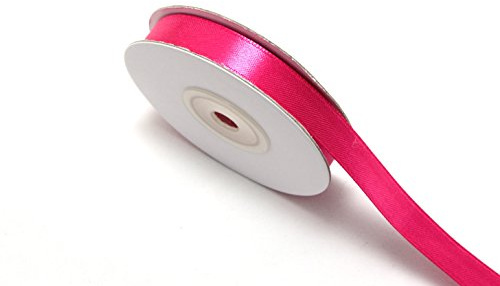 25m Satinband pink Schleifenband Geschenkband 12mm breit - pink