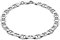 Herren Armband Aus Hochwertigem 925 Silber Mit Karabinerverschluss